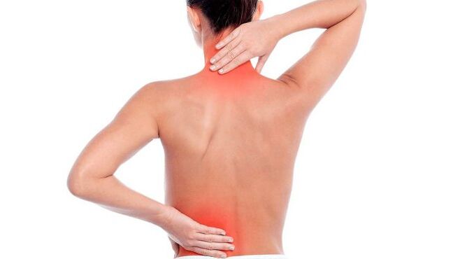 spinal cord in osteochondrosis